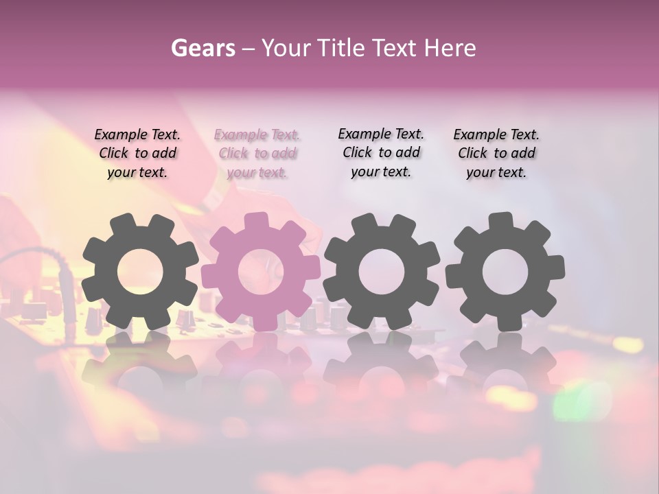 Technology Entertainment Clubbing PowerPoint Template