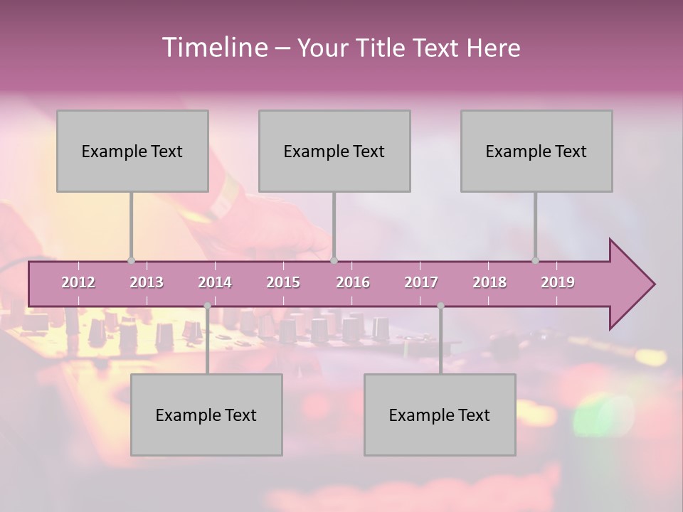 Technology Entertainment Clubbing PowerPoint Template