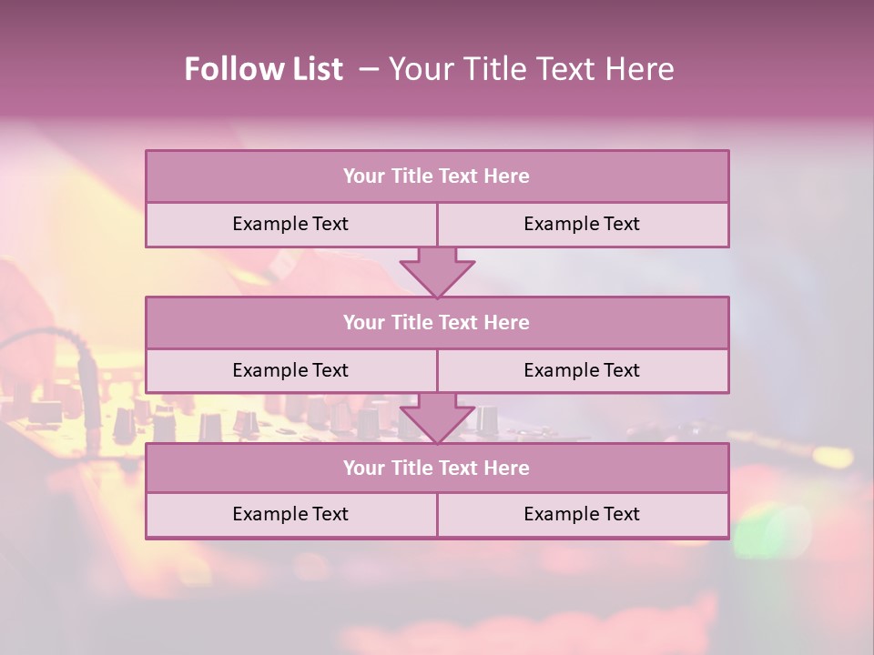 Technology Entertainment Clubbing PowerPoint Template