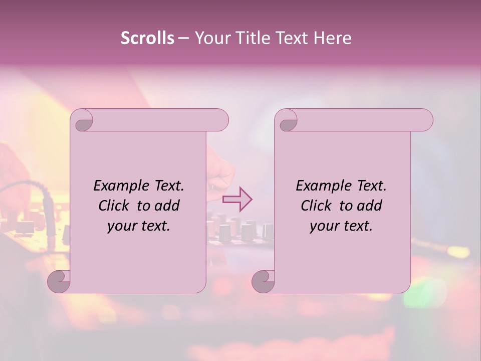 Technology Entertainment Clubbing PowerPoint Template