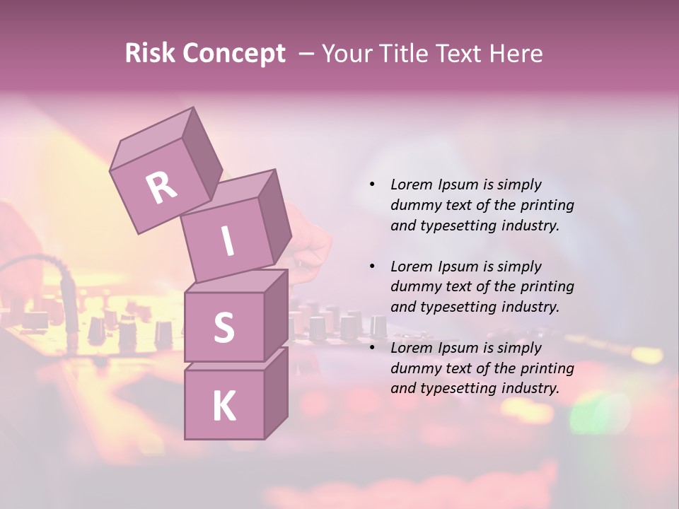 Technology Entertainment Clubbing PowerPoint Template