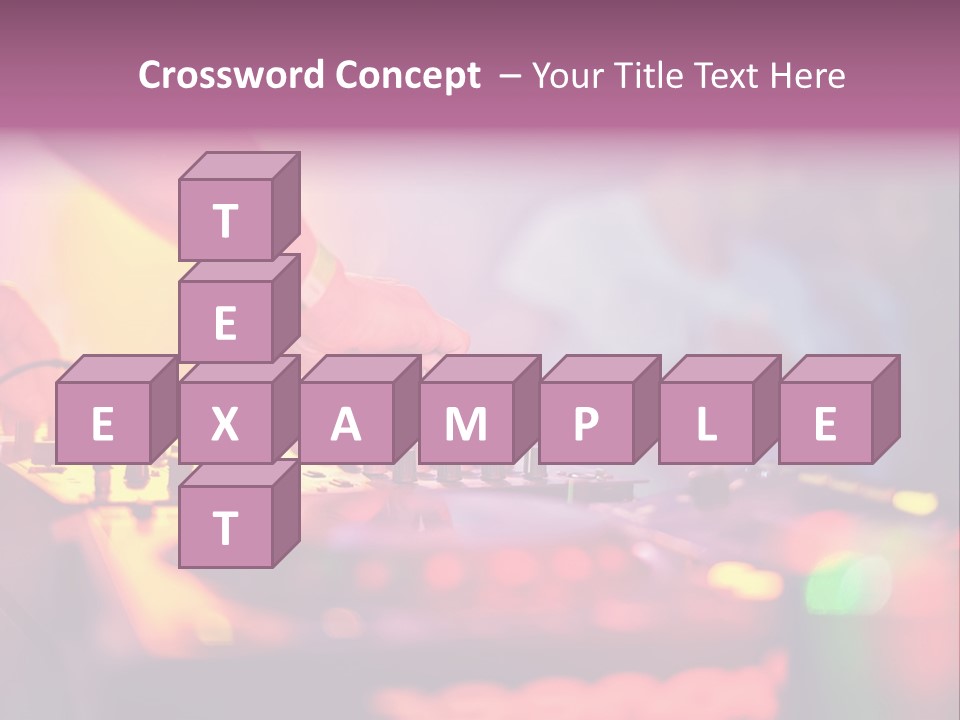Technology Entertainment Clubbing PowerPoint Template