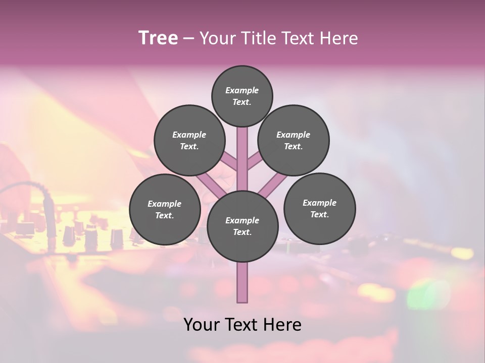 Technology Entertainment Clubbing PowerPoint Template