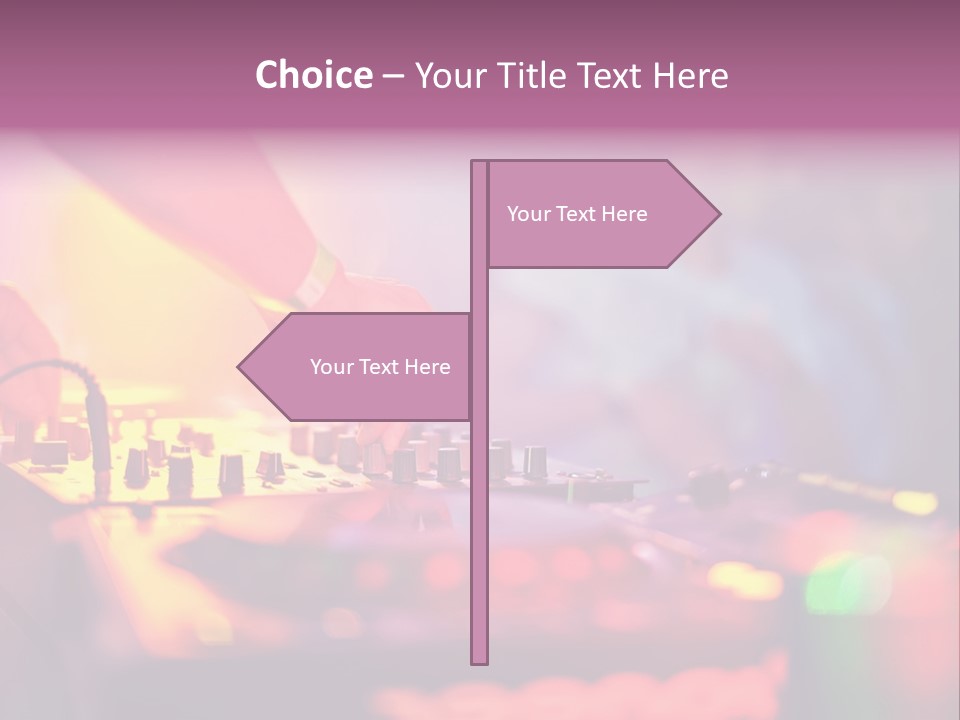 Technology Entertainment Clubbing PowerPoint Template