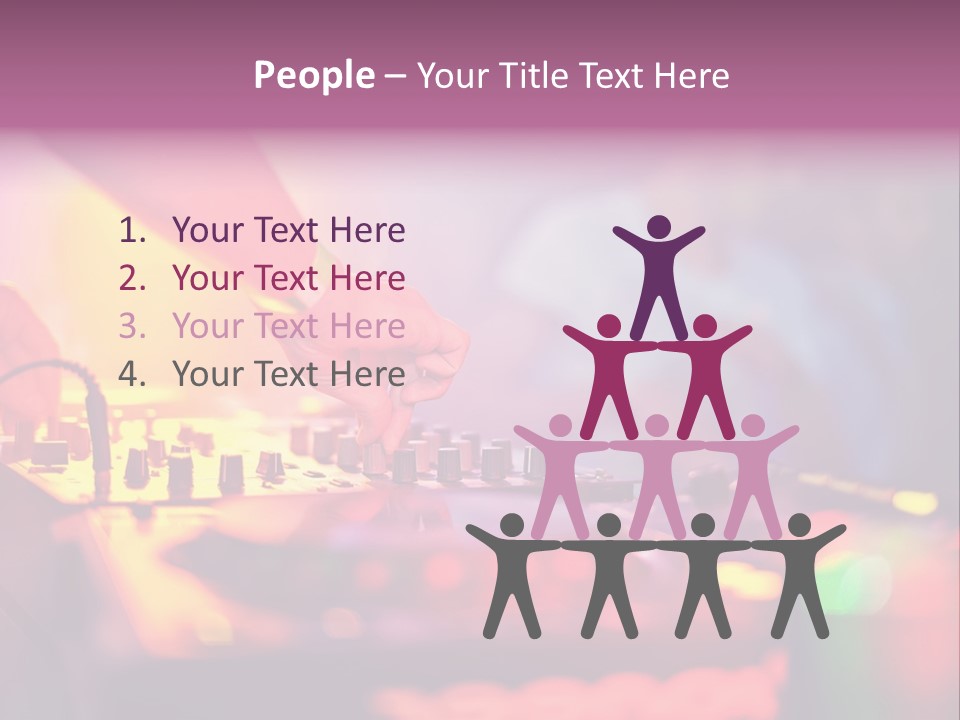 Technology Entertainment Clubbing PowerPoint Template