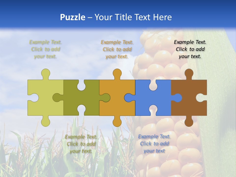 Food Grain Ear PowerPoint Template