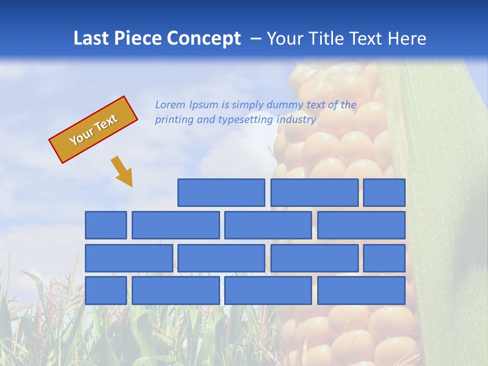 Food Grain Ear PowerPoint Template