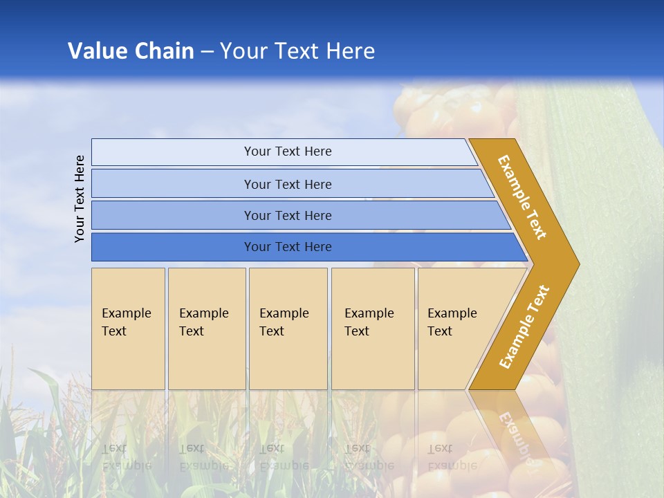 Food Grain Ear PowerPoint Template