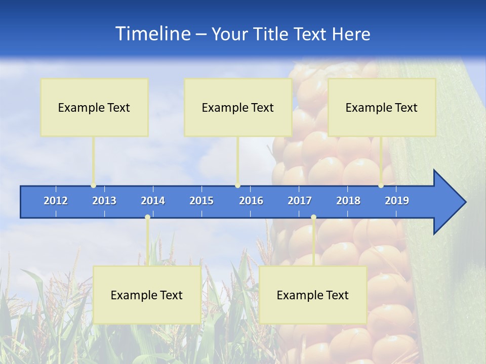 Food Grain Ear PowerPoint Template