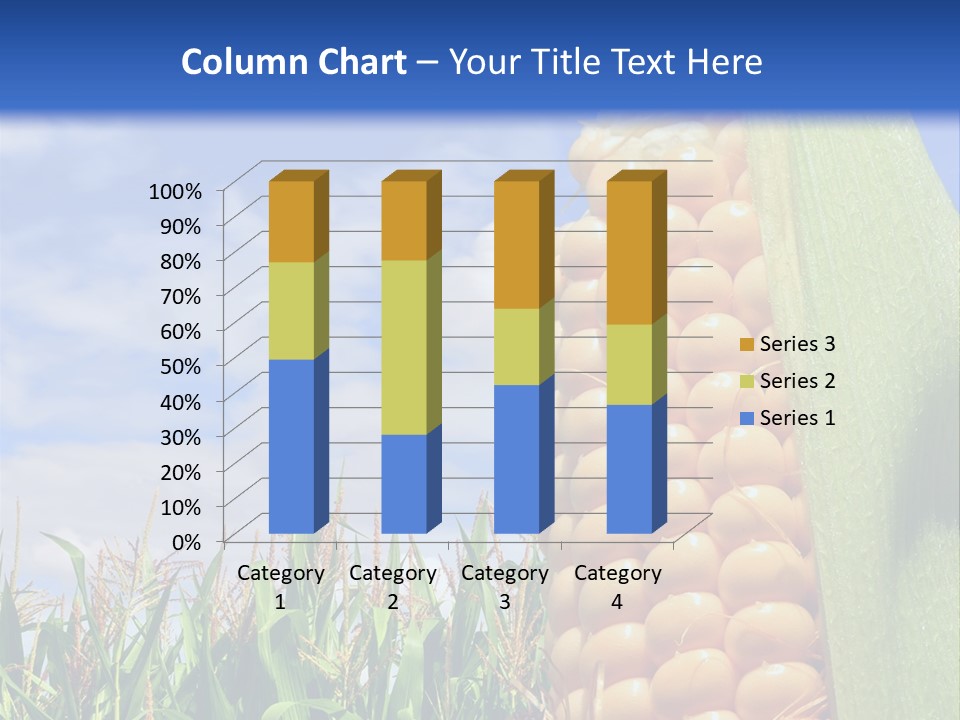 Food Grain Ear PowerPoint Template