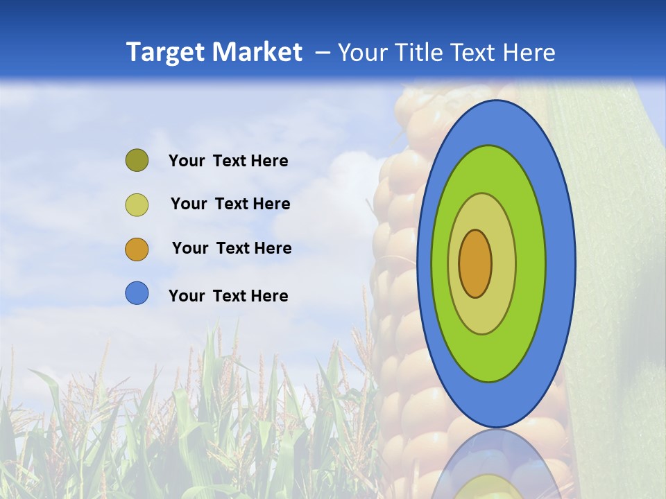 Food Grain Ear PowerPoint Template