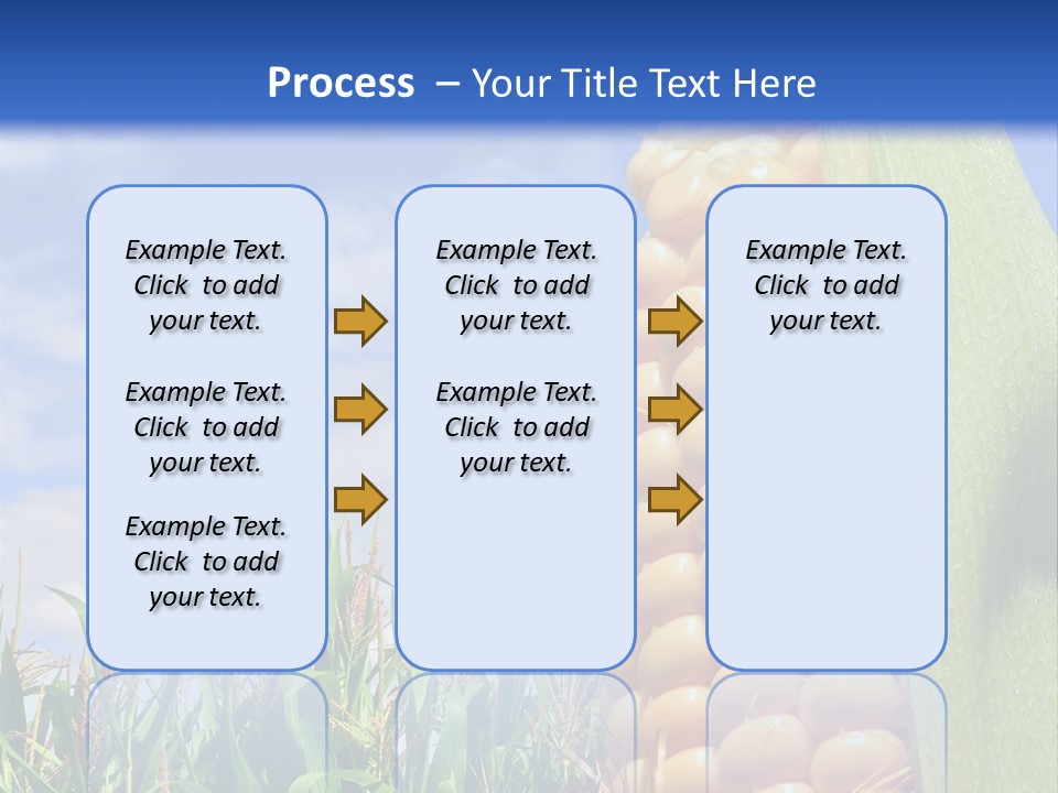 Food Grain Ear PowerPoint Template