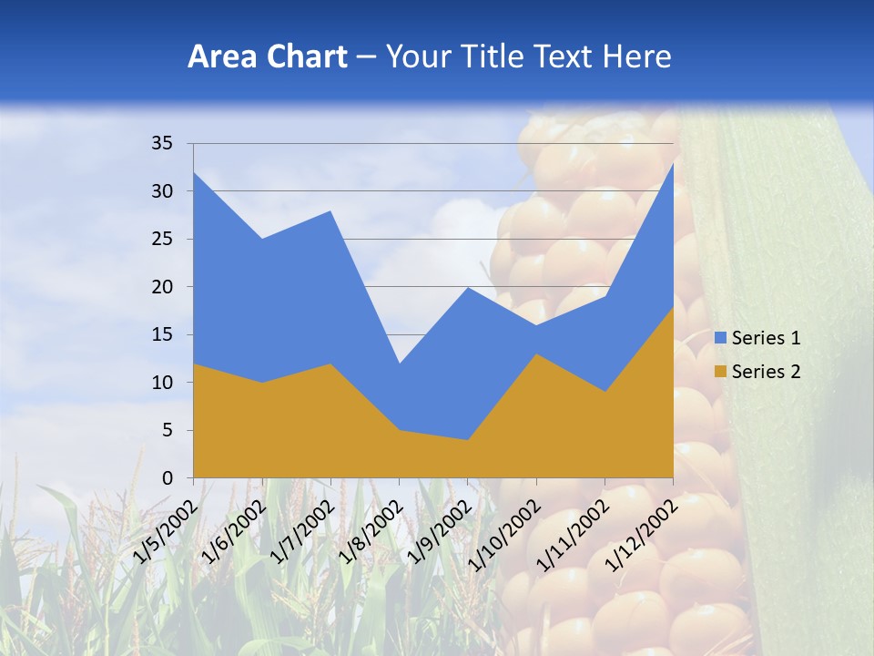 Food Grain Ear PowerPoint Template
