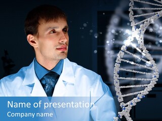 Virus Molecule Life PowerPoint Template