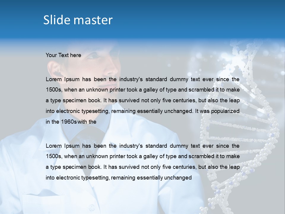 Virus Molecule Life PowerPoint Template