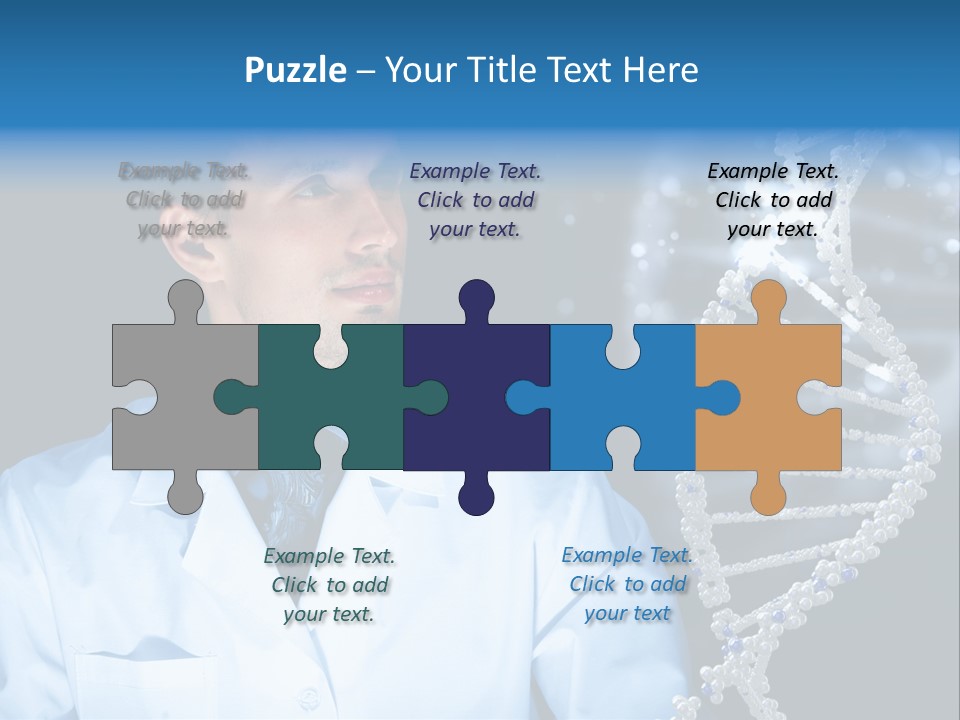 Virus Molecule Life PowerPoint Template