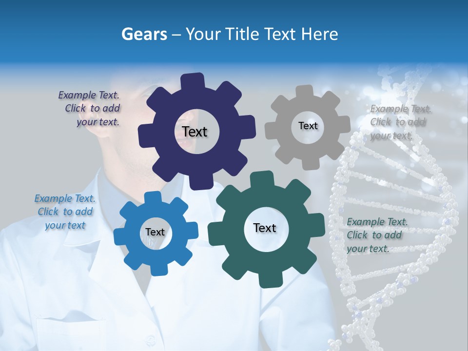Virus Molecule Life PowerPoint Template