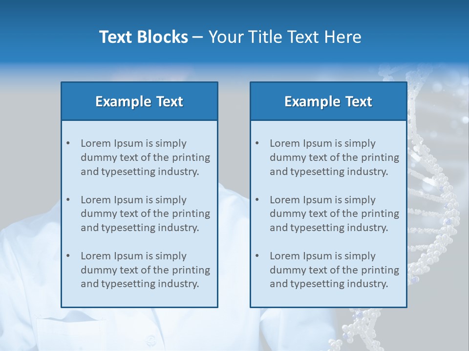 Virus Molecule Life PowerPoint Template