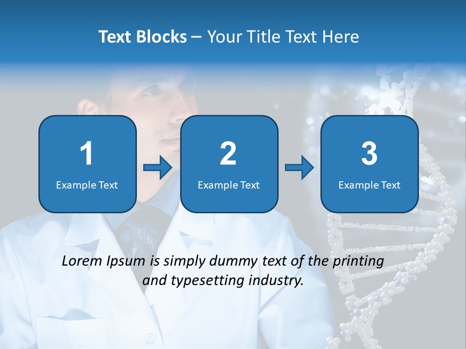 Virus Molecule Life PowerPoint Template