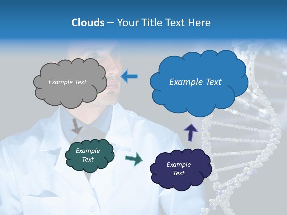 Virus Molecule Life PowerPoint Template