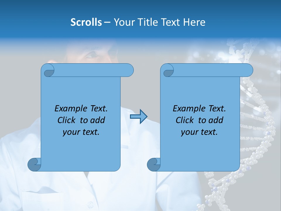 Virus Molecule Life PowerPoint Template