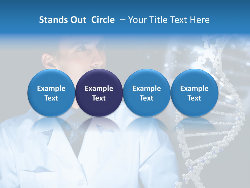 Virus Molecule Life PowerPoint Template