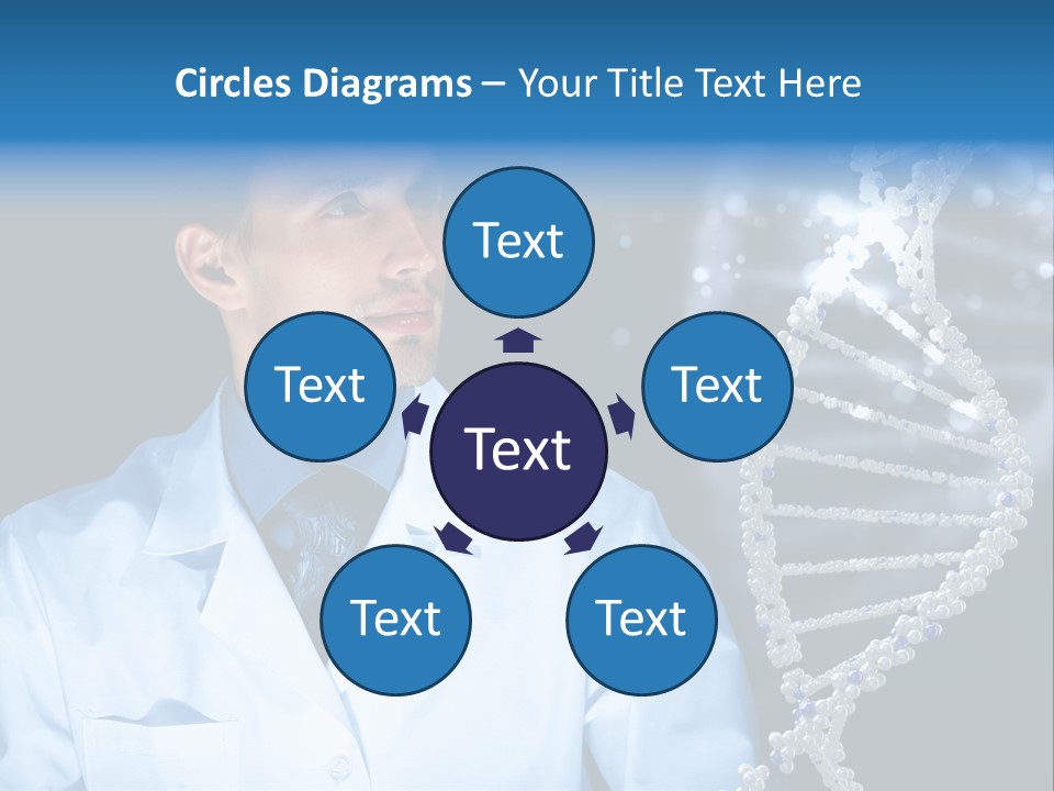 Virus Molecule Life PowerPoint Template