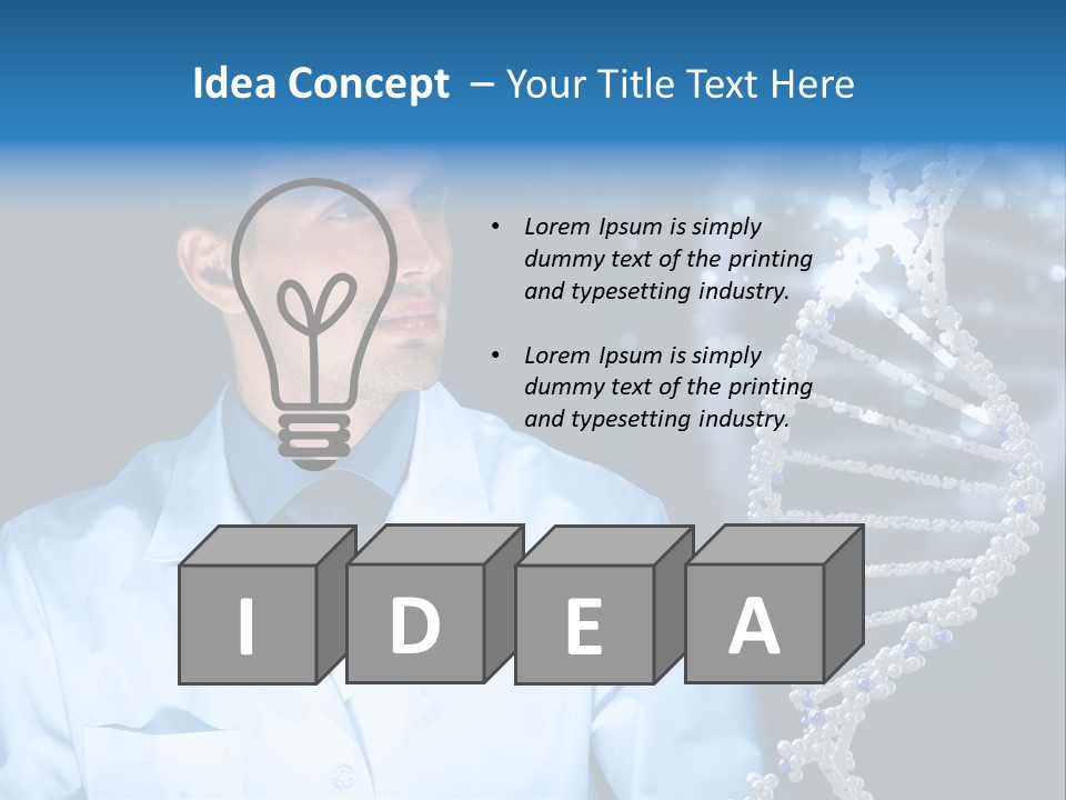 Virus Molecule Life PowerPoint Template