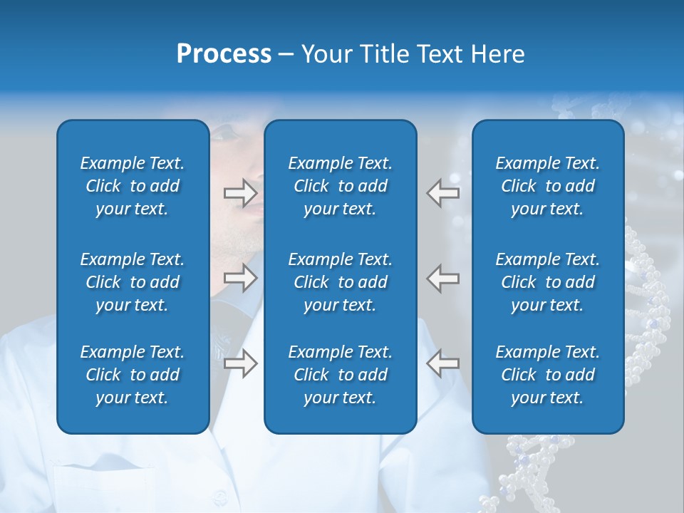 Virus Molecule Life PowerPoint Template