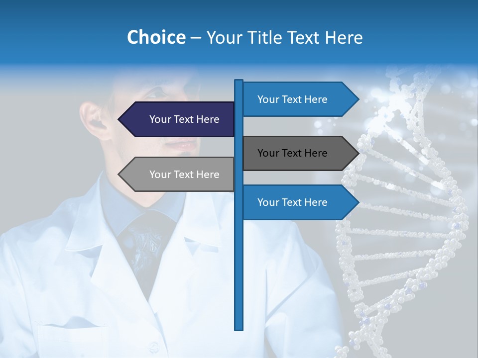 Virus Molecule Life PowerPoint Template