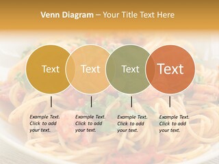 Menu Shrimp Tomato Pasta PowerPoint Template