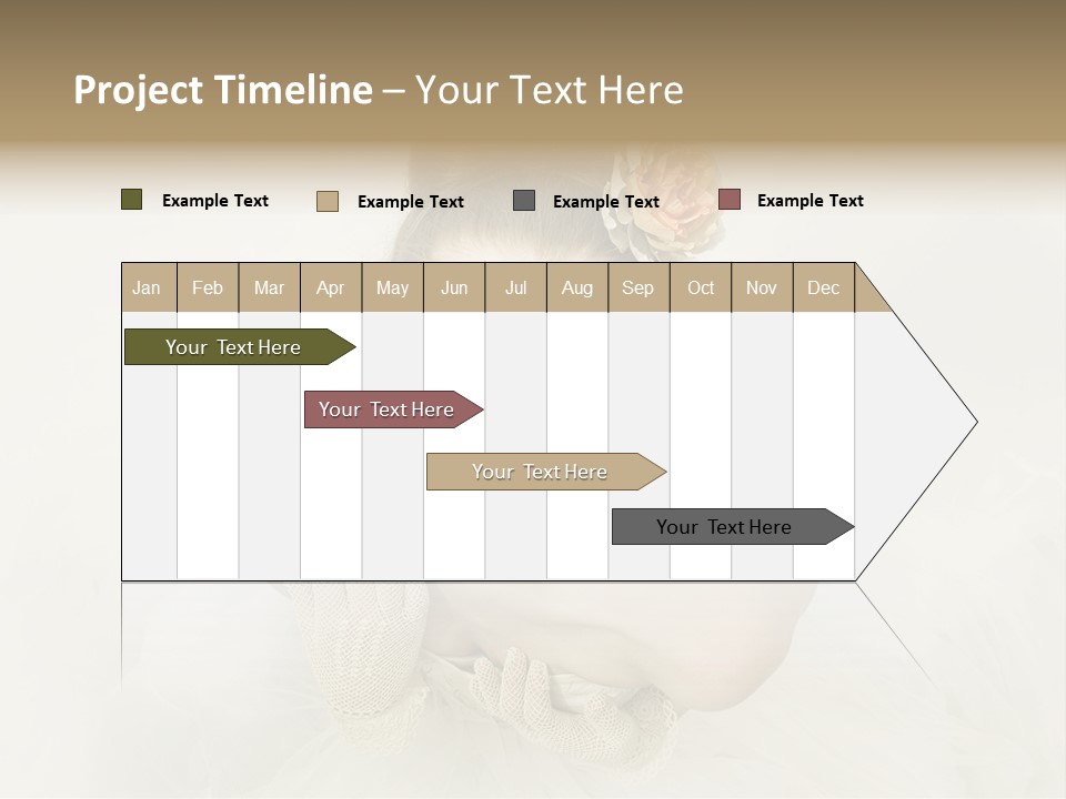Light Posture Powdered PowerPoint Template