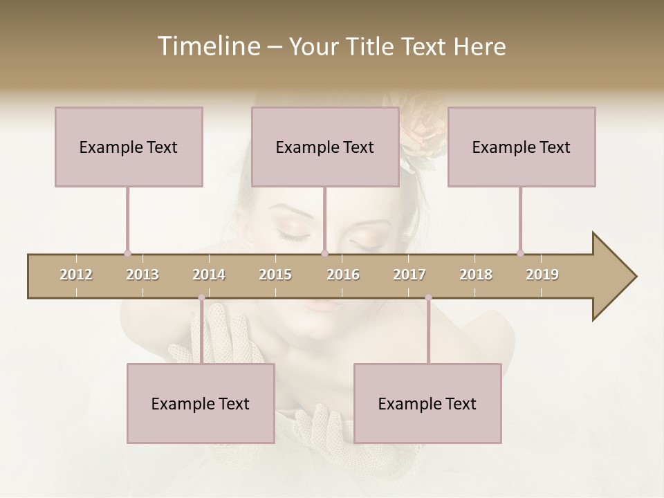 Light Posture Powdered PowerPoint Template