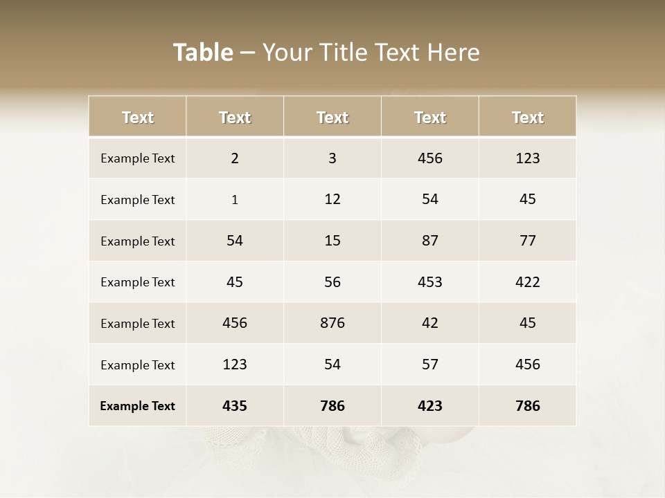 Light Posture Powdered PowerPoint Template
