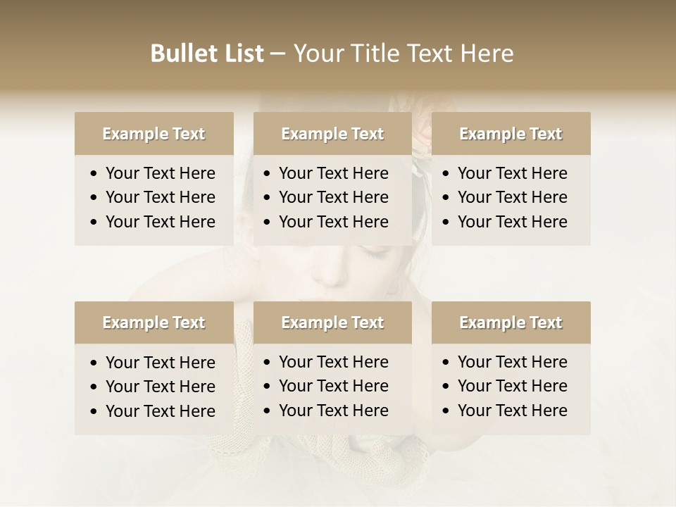 Light Posture Powdered PowerPoint Template