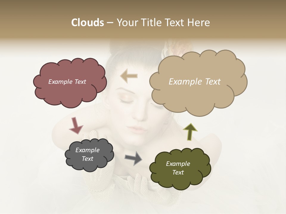 Light Posture Powdered PowerPoint Template