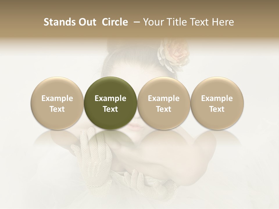 Light Posture Powdered PowerPoint Template