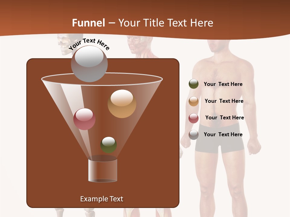 Healthy Lifestyle In A Row Science PowerPoint Template