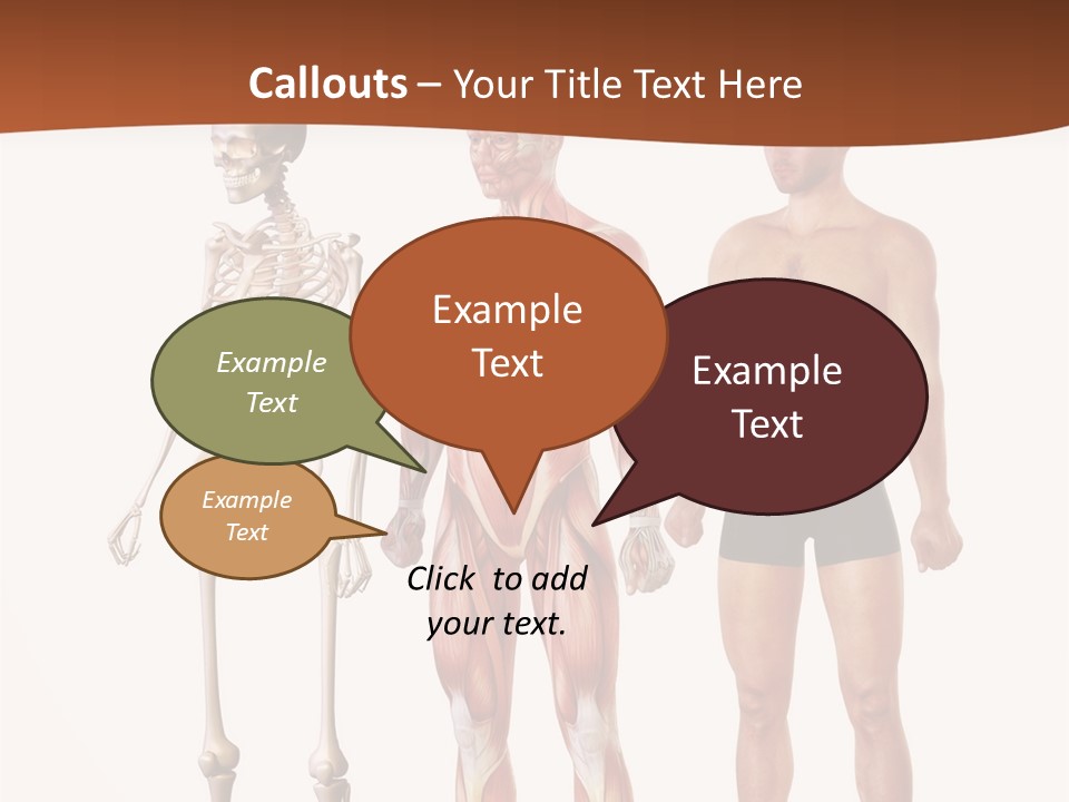 Healthy Lifestyle In A Row Science PowerPoint Template