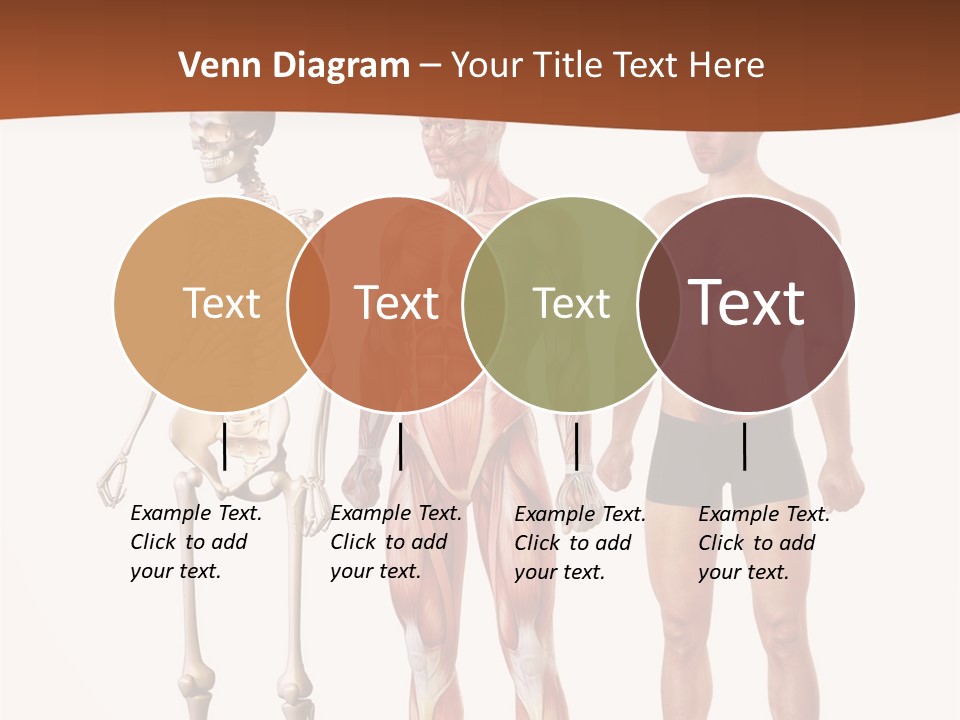 Healthy Lifestyle In A Row Science PowerPoint Template