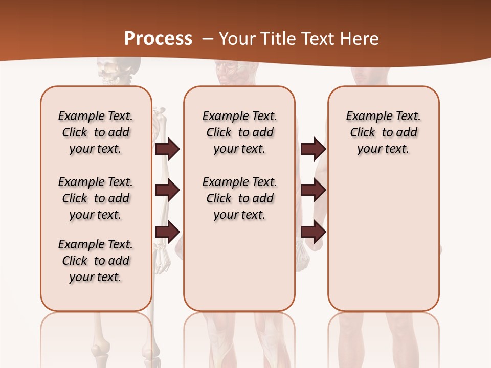 Healthy Lifestyle In A Row Science PowerPoint Template