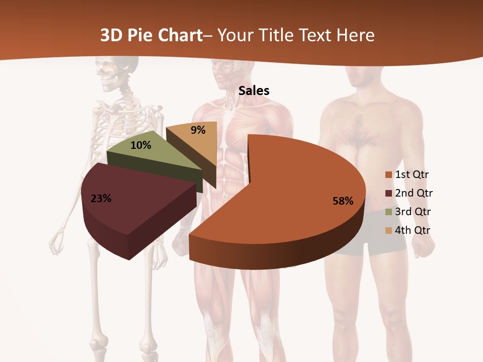 Healthy Lifestyle In A Row Science PowerPoint Template