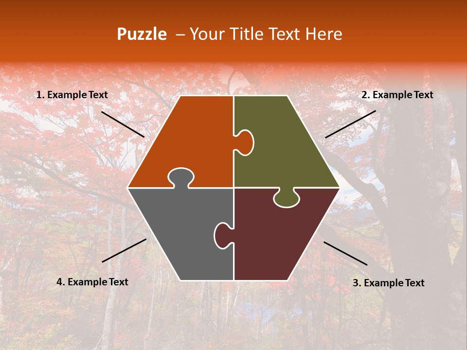 Leaf Branch Forest PowerPoint Template