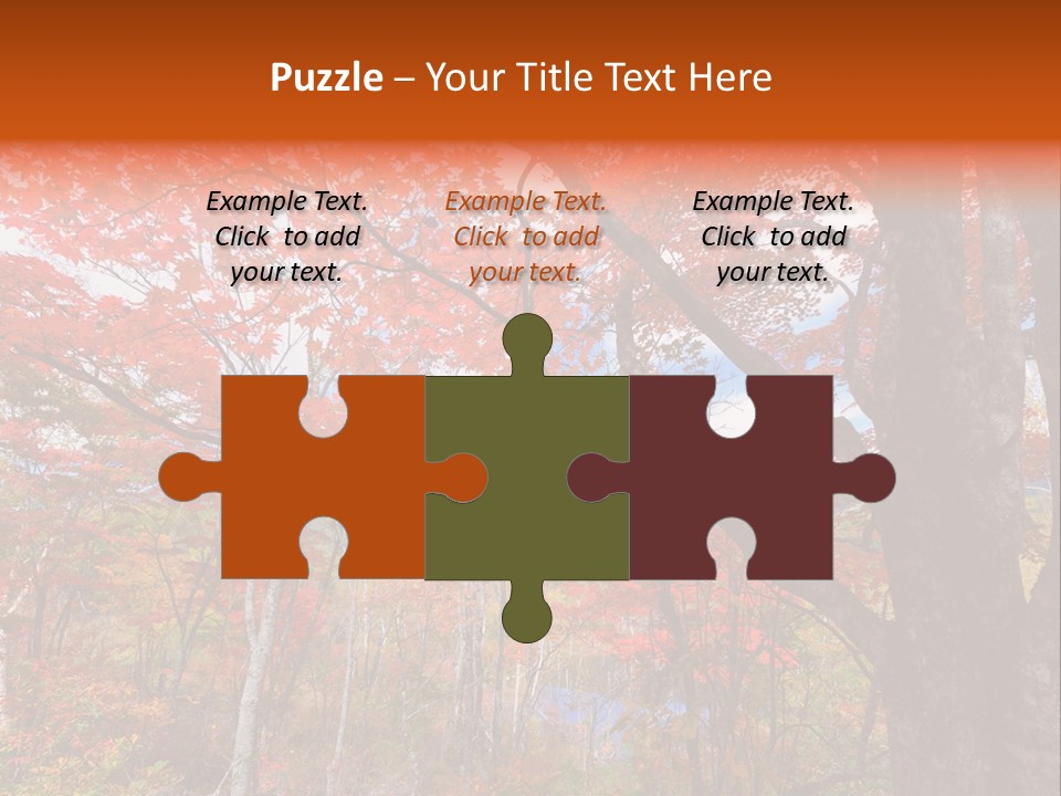 Leaf Branch Forest PowerPoint Template