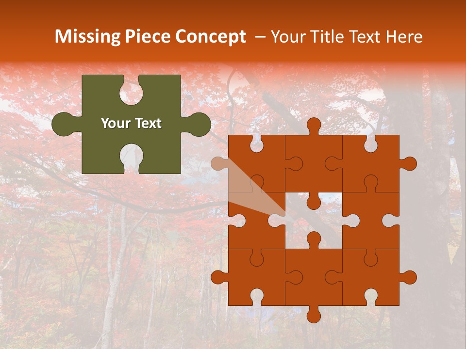 Leaf Branch Forest PowerPoint Template