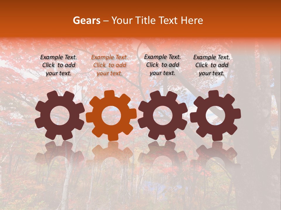 Leaf Branch Forest PowerPoint Template