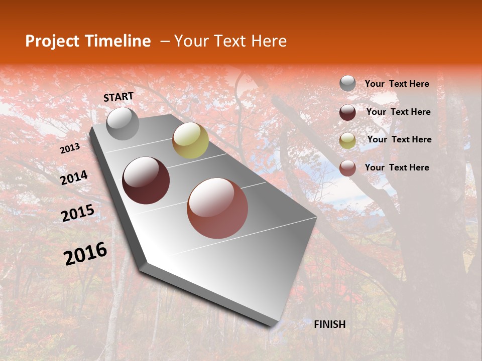 Leaf Branch Forest PowerPoint Template
