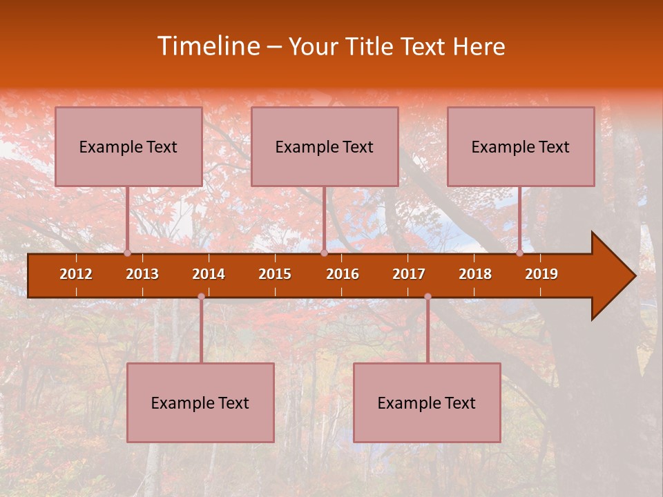 Leaf Branch Forest PowerPoint Template