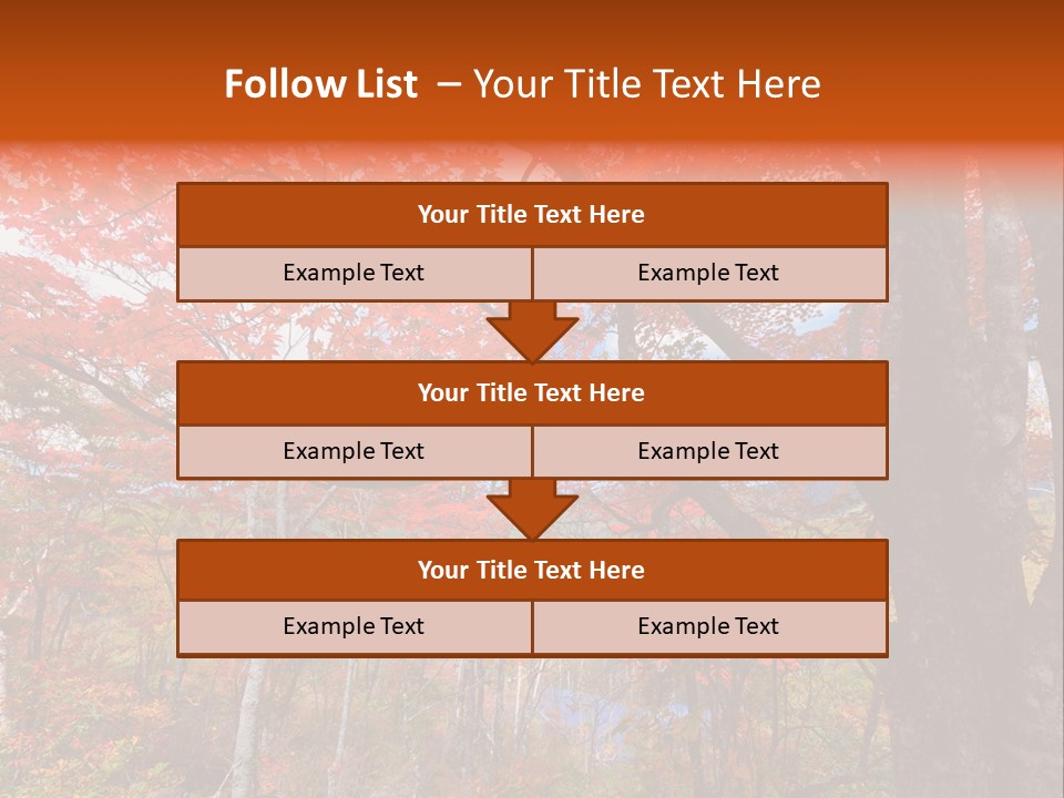 Leaf Branch Forest PowerPoint Template