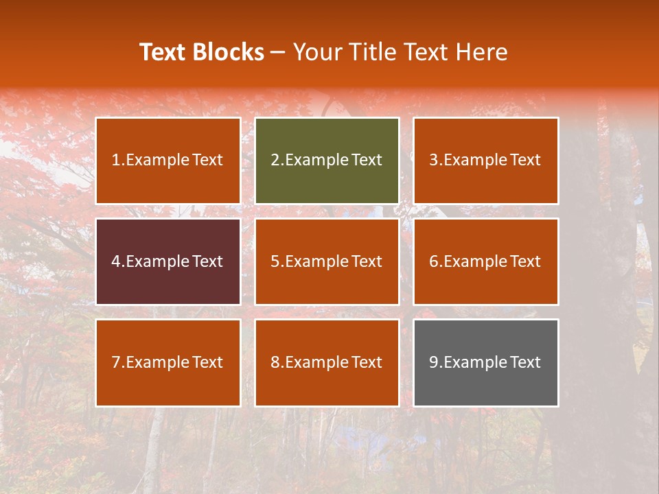 Leaf Branch Forest PowerPoint Template
